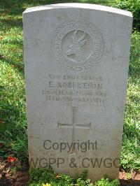 Dar Es Salaam War Cemetery - Robertson, E